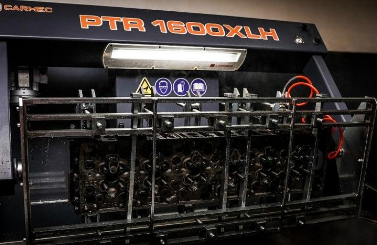 PTR 1600HXL cylinder head testing